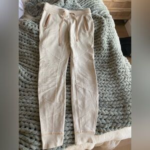 Women’s Cream Jogger Pants
